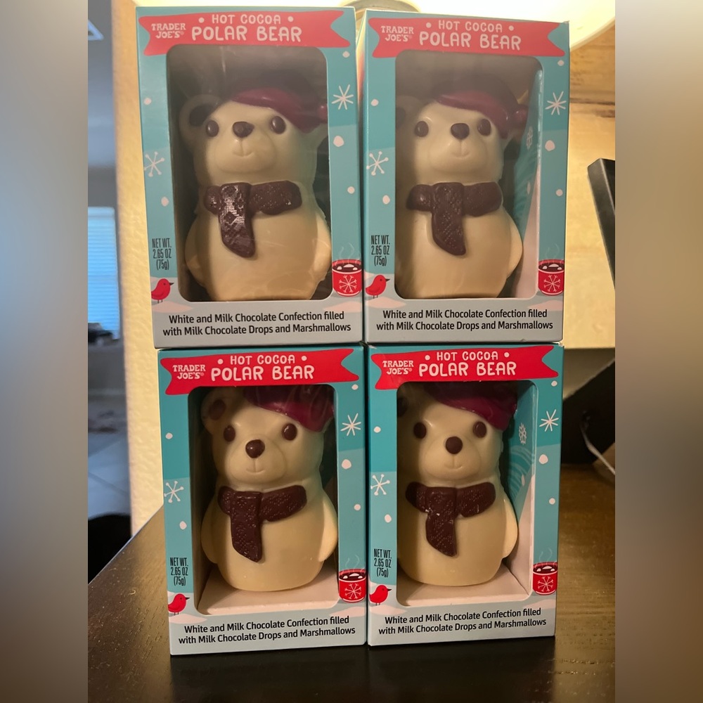 Set of 4 Trader Joe’s Polar Bears